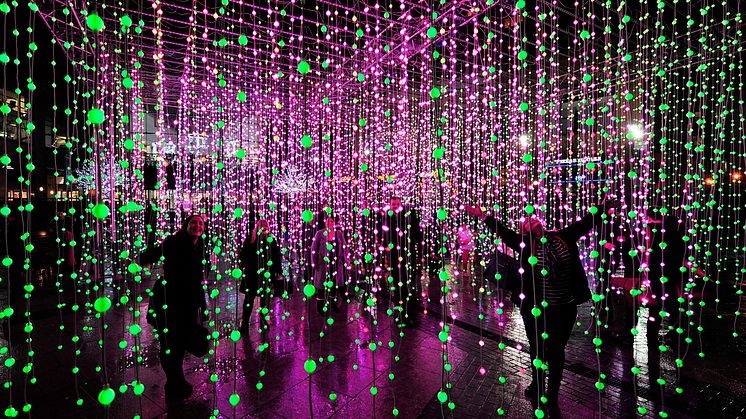 Squidsoup 'Submergence'. Kuva: Quays Culture, Salford Quays.