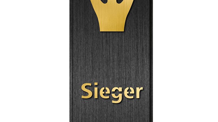 Deutscher Metallbaupreis: die Trophäe
