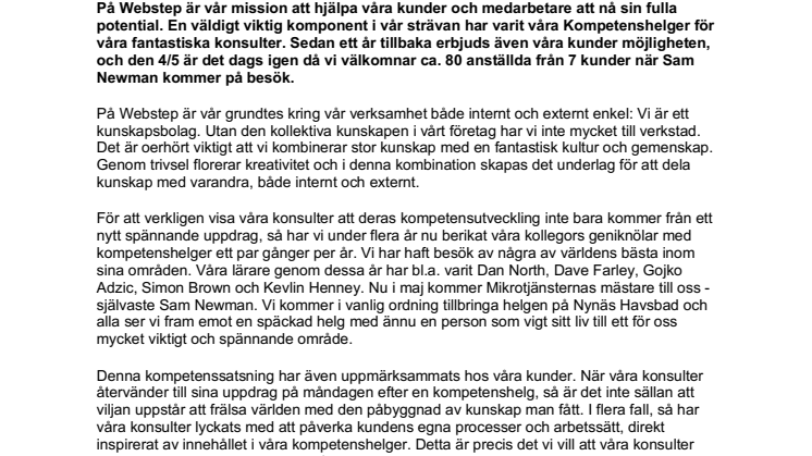 Hur kompetensutvecklar du dina kunder?