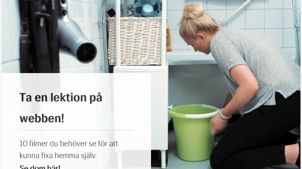 Ta en lektion på webben