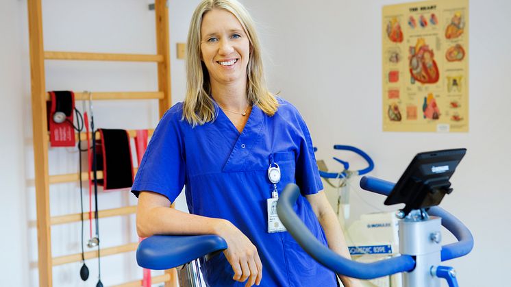Maria Bäck, docent i fysioterapi och verksam vid Sahlgrenska Universitetssjukhuset.