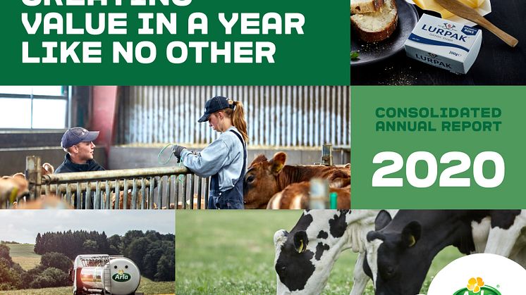 Nu offentliggjort: Arla Foods årsrapport og CSR-rapport for 2020