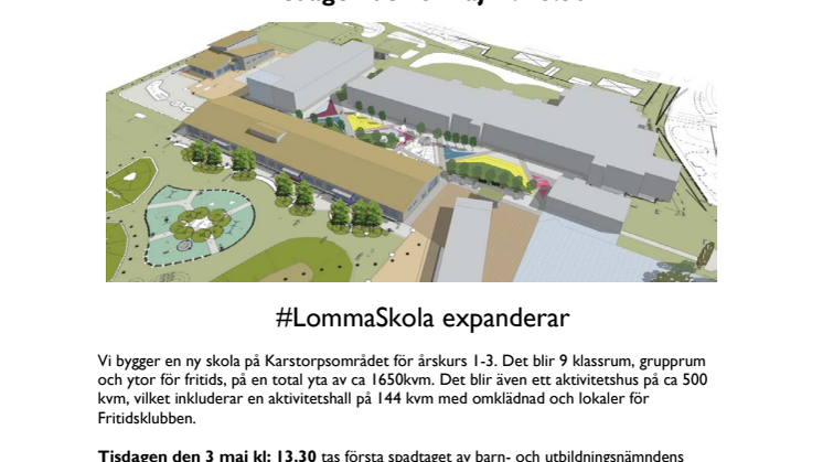 Ny skola på Karstorpsområdet