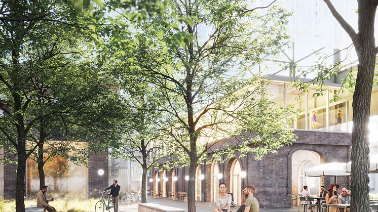 Rendering aus der Machbarkeitsstudie zur nördlichen Speicherstraße (copyright by loop GmbH).