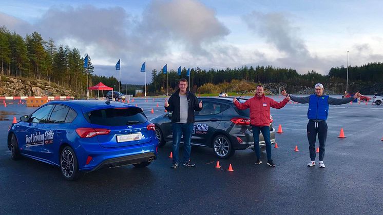 Ford Driving Skills for Life Rudskogen 2019 DSFL gratis kjørekurs