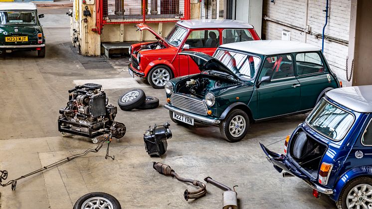 MINI Recharged: Klassiska MINI får nytt liv med elektrifierad drivlina