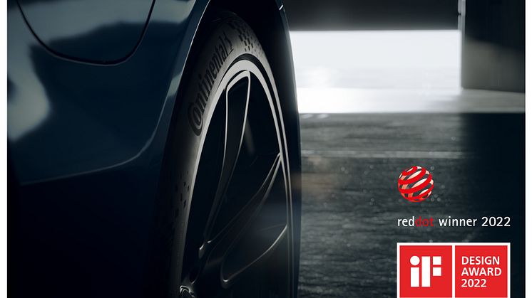 SportContact 7-rengas voitti arvostetut Red Dot ja iF DESIGN-muotoilupalkinnot