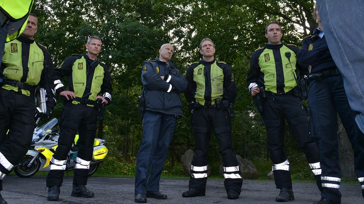 Vicepolitikommisær Jan Perfeldt var leder af Færdselspolitiets indsats under Dækrazzia.