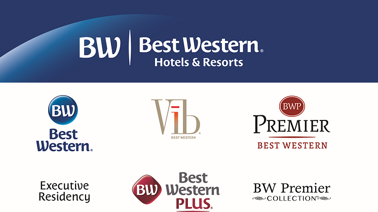 Best Western lanserer nye logoer