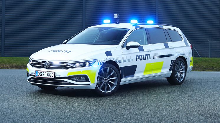 Passat har været i tjeneste i politiet i flere år, og nu indgår modellen i yderligere 7 år i flåden