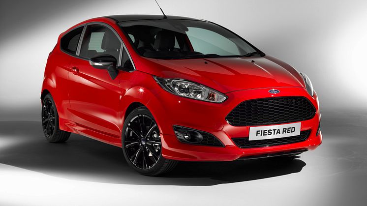 Ford Red Edition med prisbelønt 1.0-liters EcoBoostmotor med 140 HK