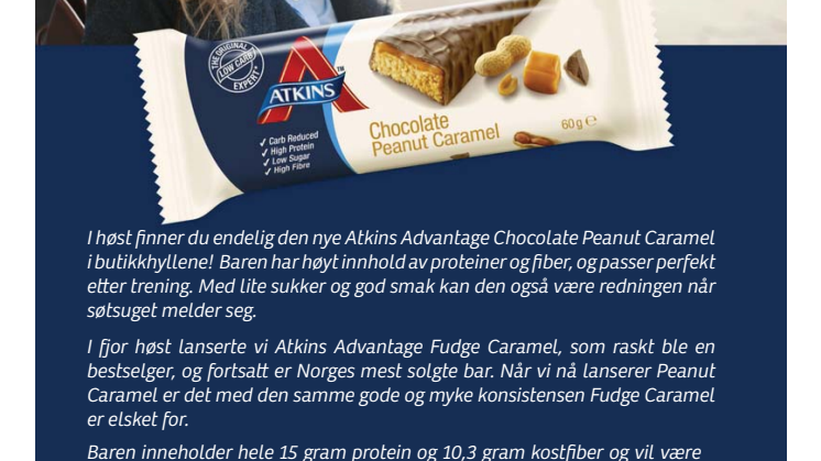 NYHET fra Atkins!