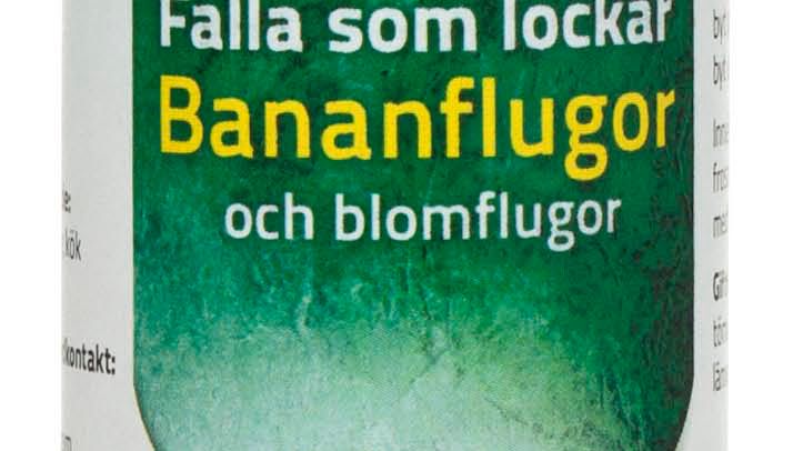 GreenLine fälla som lockar bananflugor