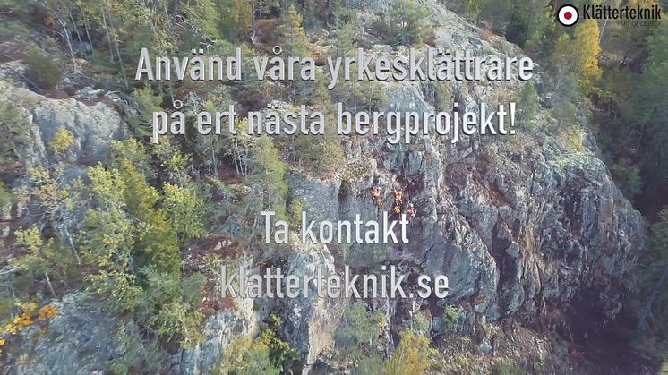 Reparbete - en smart metod vi bergssäkring