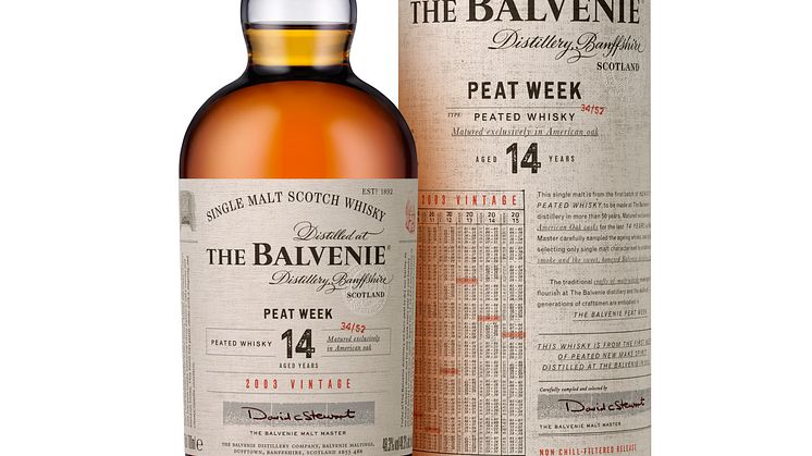 The Balvenie Peat Week 14 Years (2003 VINTAGE)