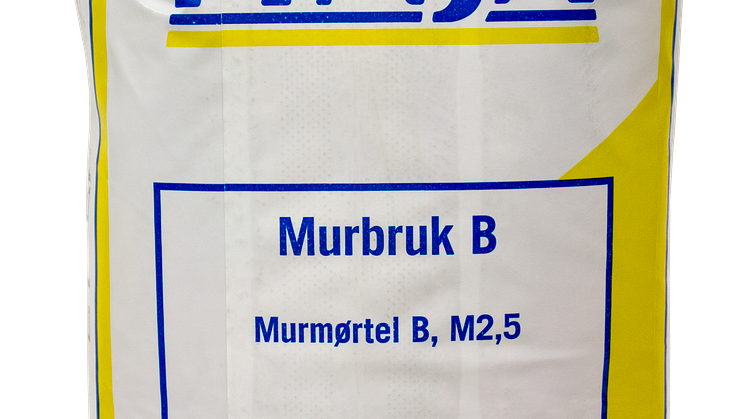Murbruk B i plastsäck