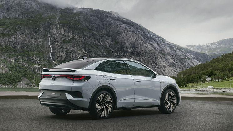 Nya elektriska Volkswagen ID.5 premiärvisas på eCarExpo, Friends Arena, i Stockholm.