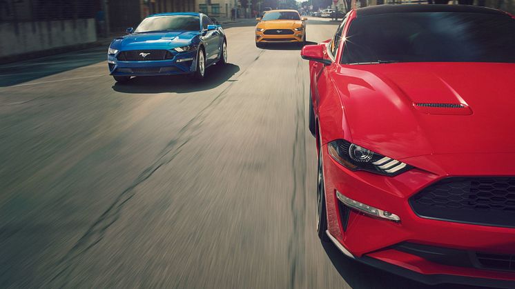 Ford Mustang ble verdens mest solgte sportsbil for 3. året på rad!