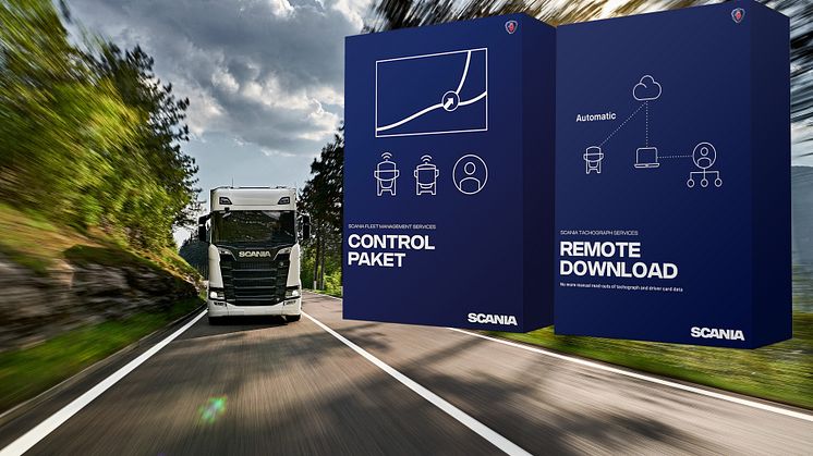 Die aktuelle Telematik-Aktion von Scania Deutschland Österreich bietet Kunden verschiedene Telematik-Paket-Kombinationen, damit Speditionen die Effizienz steigern und Kosten reduzieren können.. 