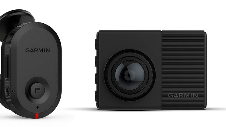 Garmin presenterer en ny serie dashbordkameraer, Dash Cam 46/56/66W og Dash Cam Mini, et perfekt øyevitne for sjåføren