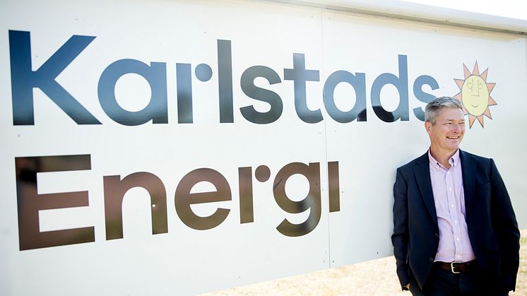Erik Kornfeld, vd på Karlstads Energi, har signerat ett intentionsavtal med det danska bolaget Everfuel.