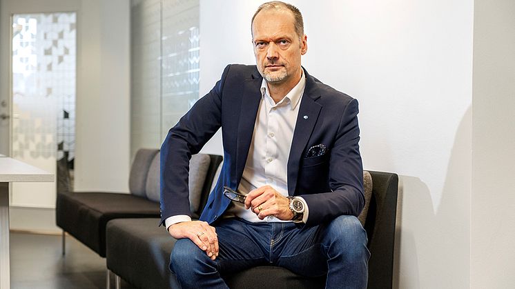 Joakim Henriksson, VD OBOS Sverige.