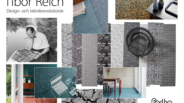 Forbo Flooring hyllar brittiske design-ikonen Tibor Reich med en helt ny golvserie – Flotex Tibor Reich Collection