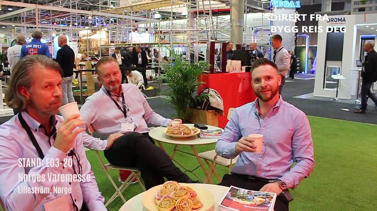 Svensk fika i Norge på Bygg Reise Deg