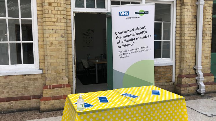 Southern is working with Sussex Partnership NHS Foundation Trust to launch a pilot scheme featuring ‘drop-in’ mental health hubs, following World Mental Health Day this Saturday (10th October)