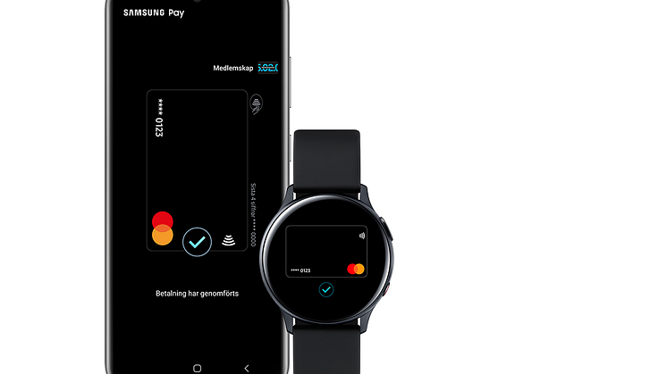 ​Samsung Pay available for Entercard's Swedish customers