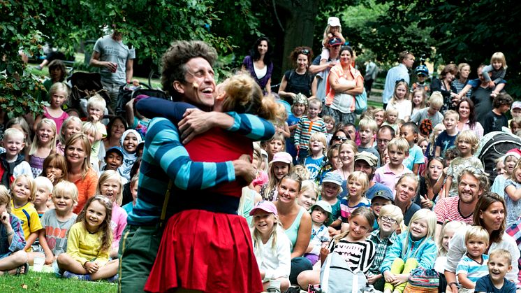 Sommarscen Cirkus Imago Foto: Ewa Levau