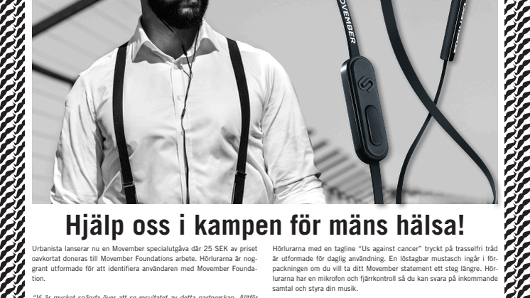 ​Urbanista x Movember Foundation