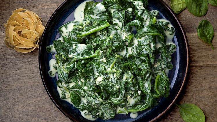 Findus bladspenat med gorgonzola