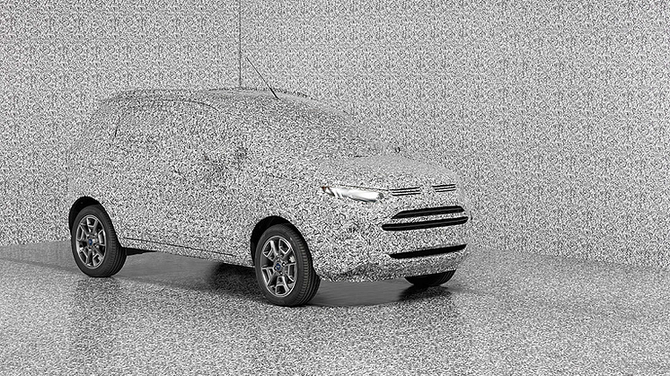 V obraně před špionážními fotografy sází Ford na optické iluze