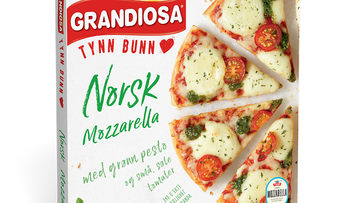 Grandiosa Tynn Bunn Norsk Mozzarella