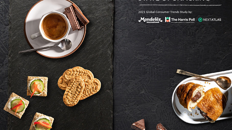 Mondelēz Internationals årliga State of Snacking™-rapport är en global studie som undersöker snacking trender och vilken roll snacks spelar i globala konsumenters liv.