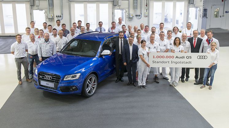 Audi Q5 nr. 1 million  fra Ingolstadt
