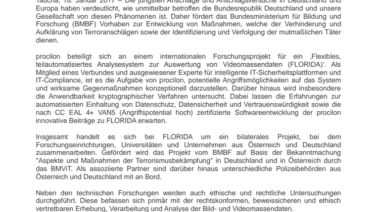Neue Analysesysteme zum Schutz der Gesellschaft