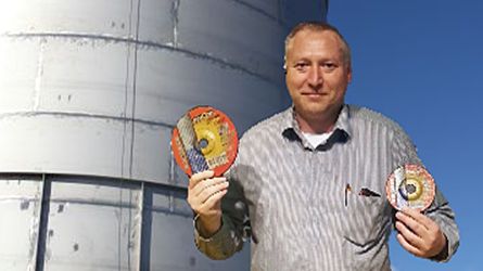 Högre produktivitet och sänkta slipkostnader på Midroc Rodoverken med Flexovits navrondell Mega-Line MaXX Cut