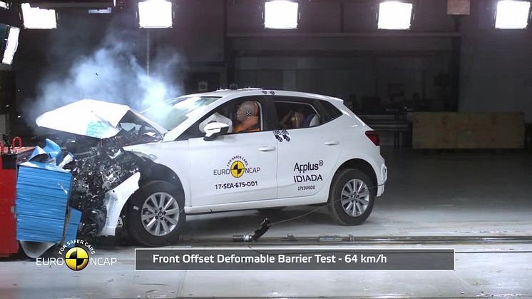 SEAT Ibiza crash testing - July 2017