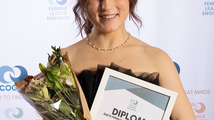 Anna-Natalia, årets Female Leader Engineer 2023