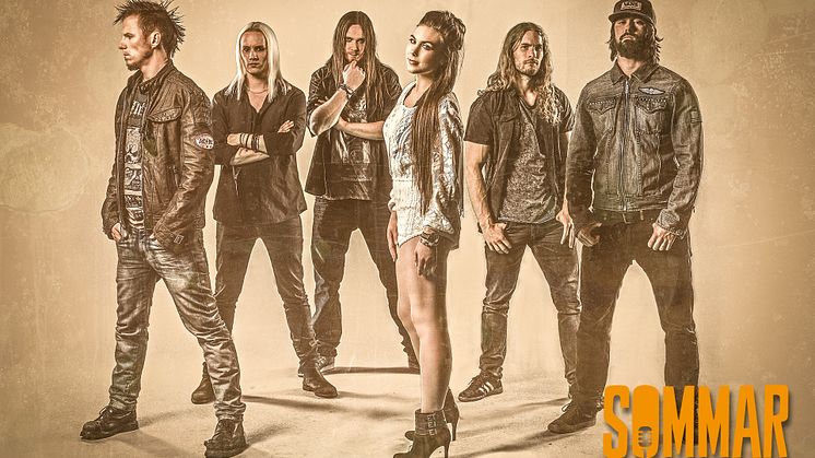 Tungt rockande Amaranthe på ​Sommartorsdagarna® - 3 augusti
