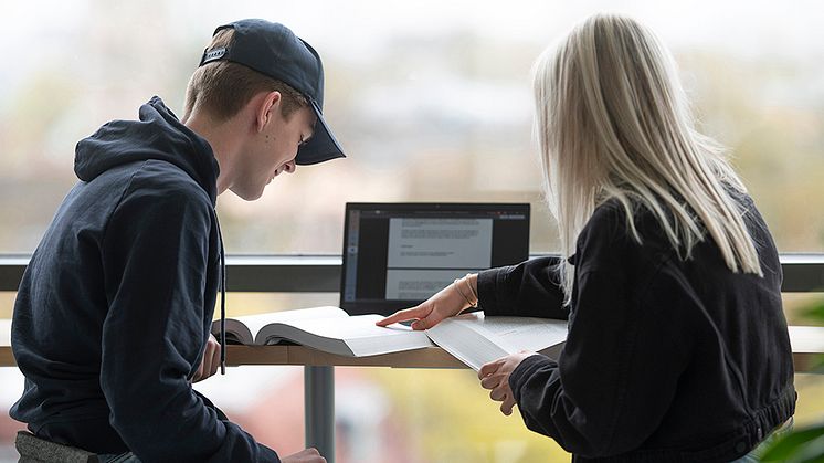 Bild: Gymnasieelever, Skövde kommun