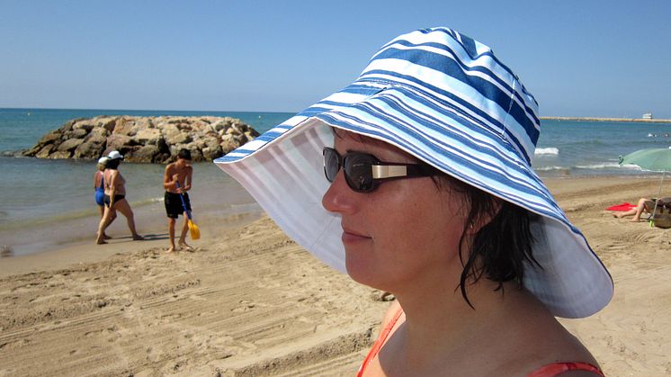 Frau im Urlaub 2