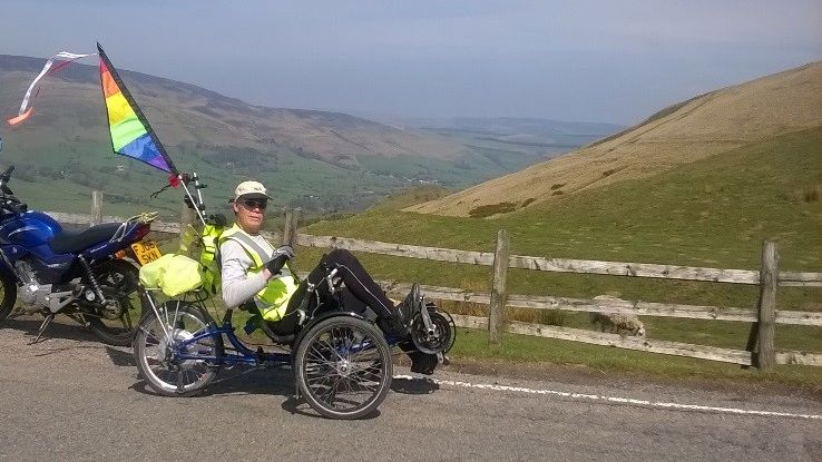 ​Local stroke survivor takes on 130 mile cycling challenge to Make May Purple for charity