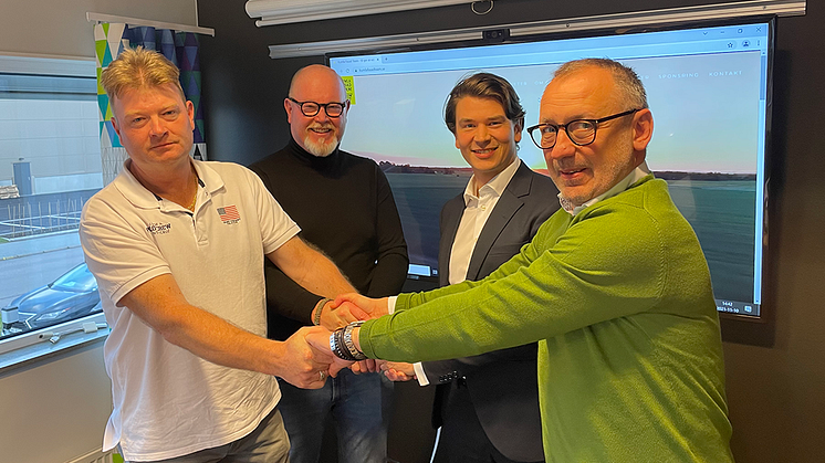 Magnus Eriksson, Urban Eriksson, Martin Jacobsson och Peter Polland.