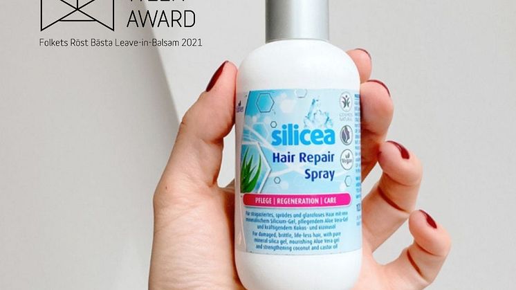 Silicea hair repair spray - Årets bästa leave-in balsam 2021