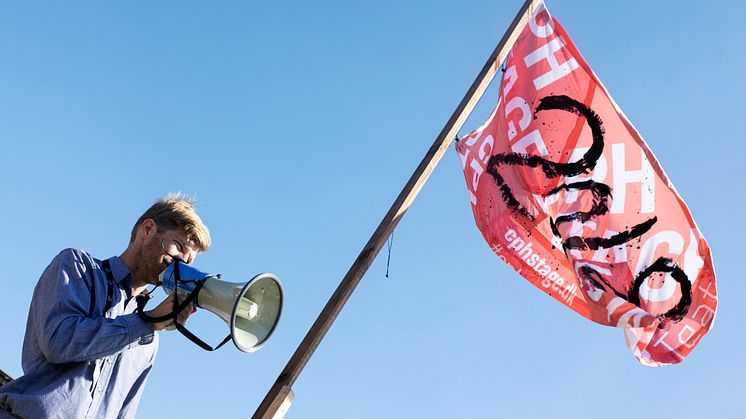 Åbning af CPH STAGE. Festivalleder Morten Krogh. Fotograf Frida Gregersen 