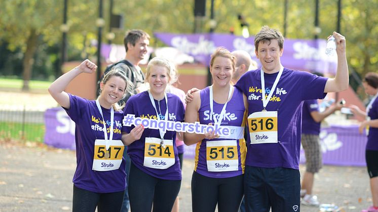  Basingstoke stroke survivor joins over 500 runners to help conquer stroke