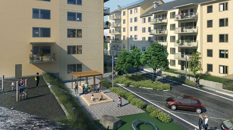 Nu är alla 140 lägenheterna i Bostadsrättsföreningen Fjädermoln sålda
